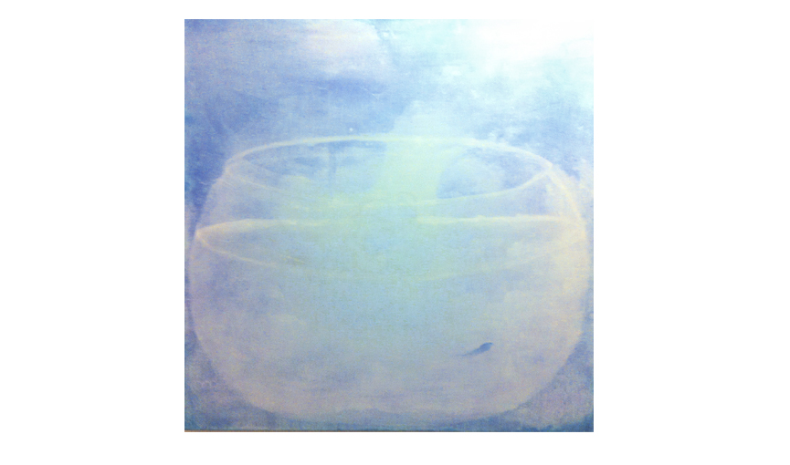 Simple pleasures strike like lightning, 2012  |  Acrylic and ink on canvas, 67" x 67"